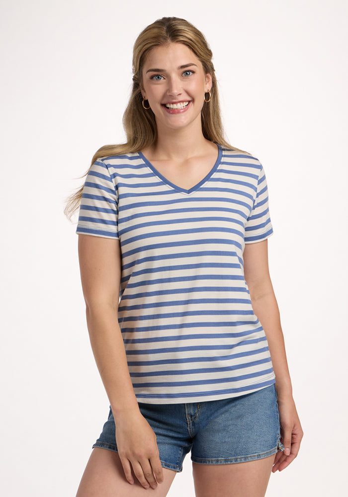 Women's Loose Fit Merino Wool Top | Relaxed Fit Tee for Everyday