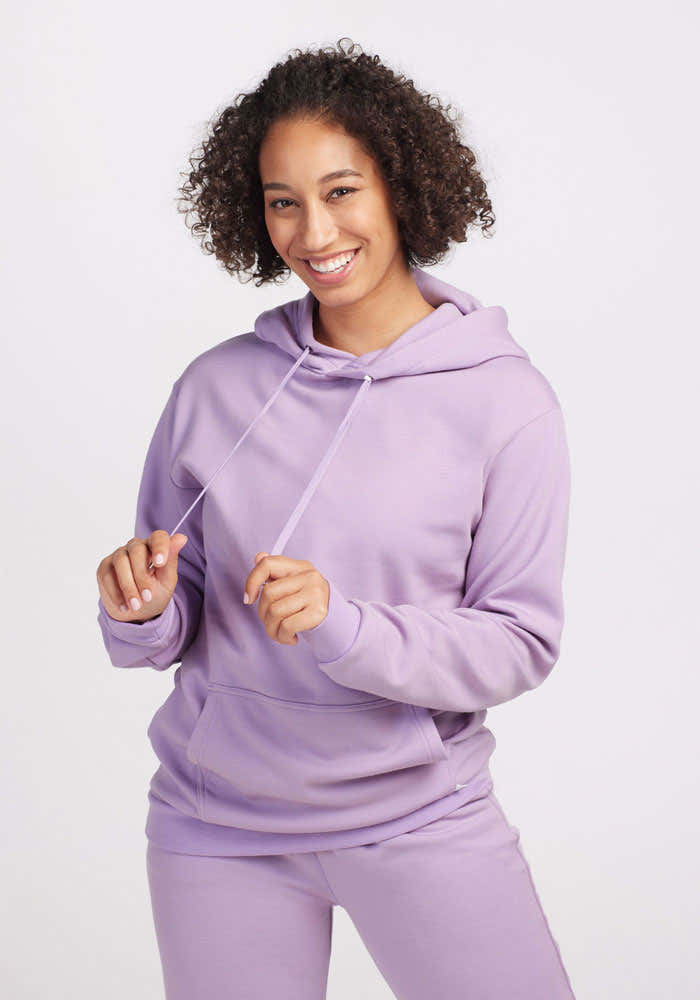 Women's Merino Wool Hoodie For Lounging & Staying Warm - Woolx Avery