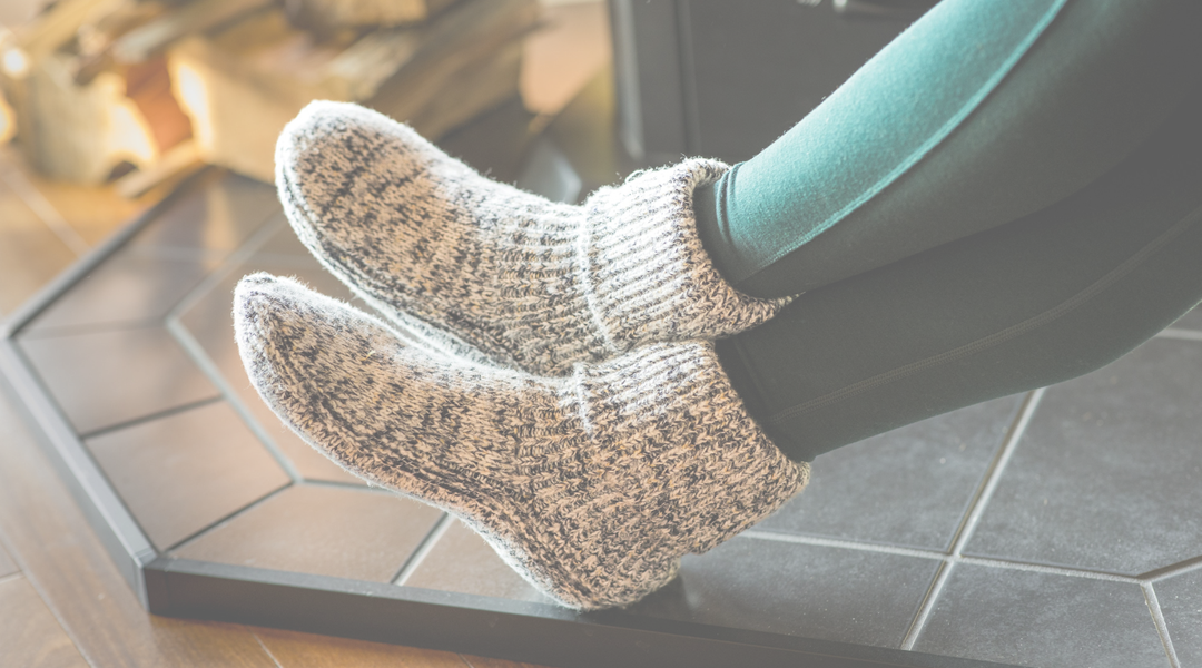 The Merino Slippers I Live In at Home ❤️