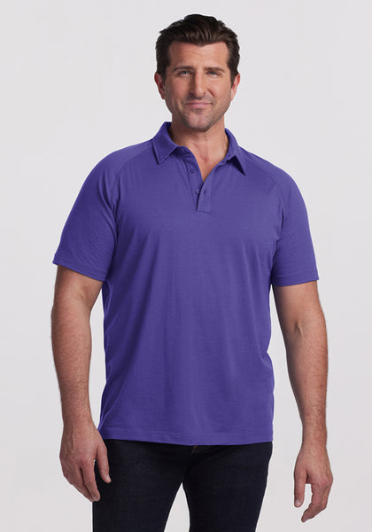 Mens Merino Wool Polo Shirt - Woolx Summit - Free Shipping