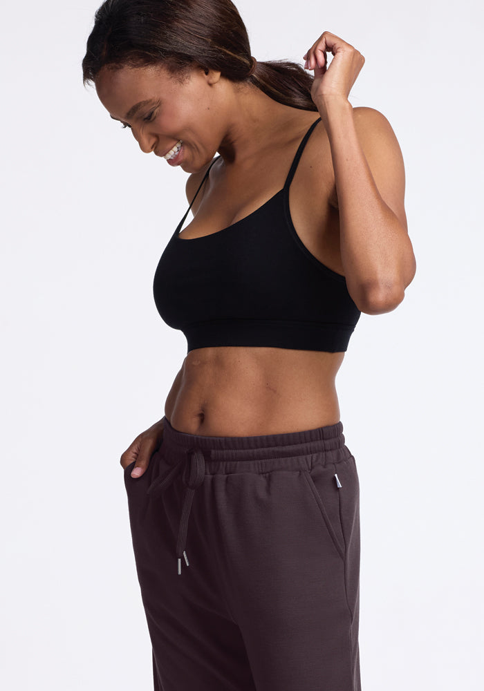 Parker Sweatpants Chocolate Plum