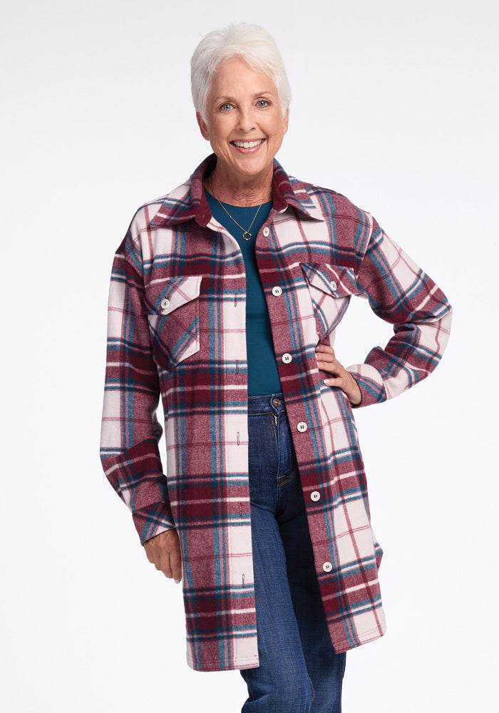 Wool Shacket | Sutton Long Merino Wool Shacket – Woolx