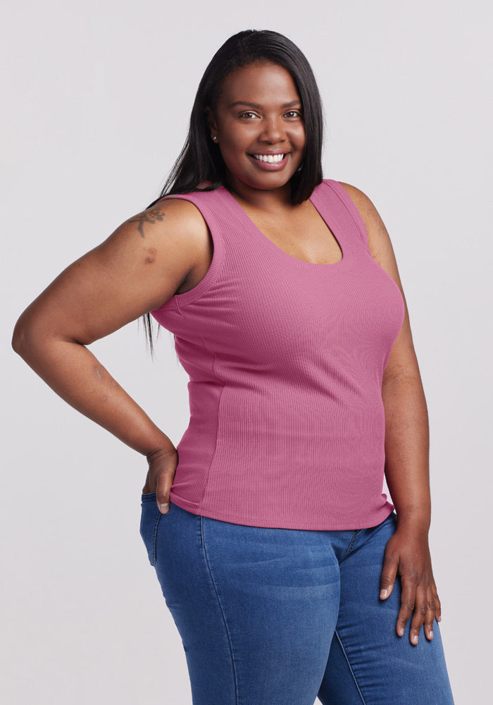 Sloane Ribbed Tank  Woolx