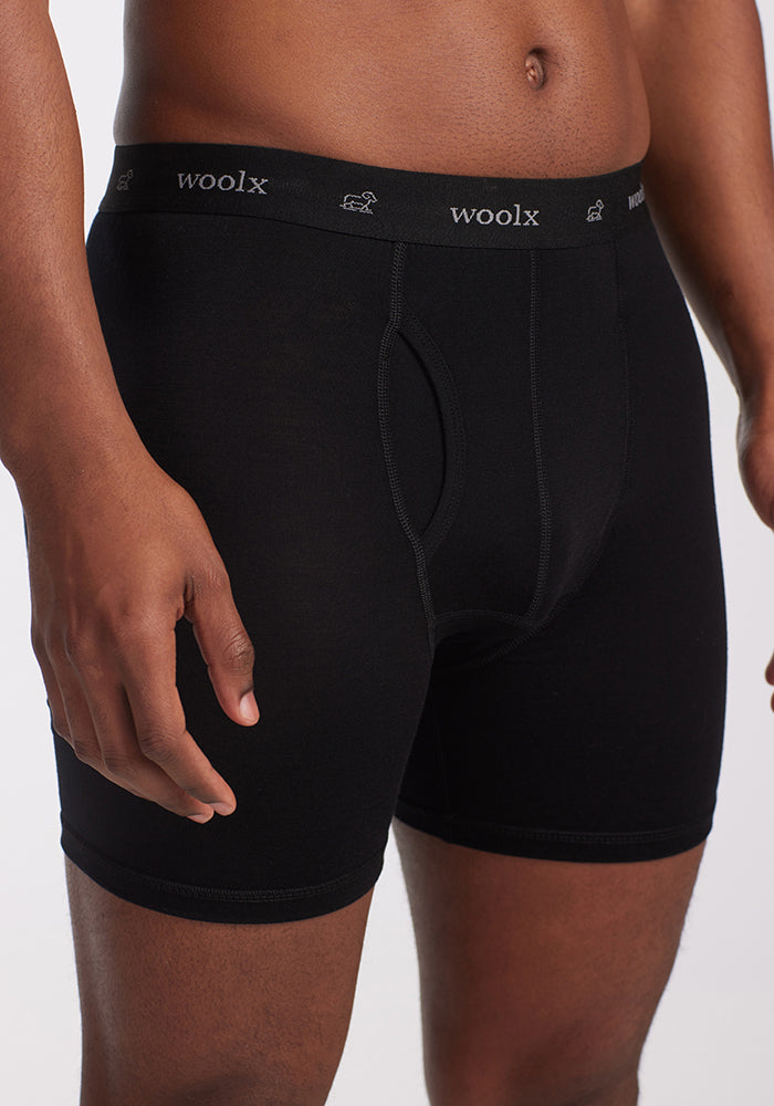 Men's Merino Wool Boxer Briefs - Durable - Lightweight – Woolx