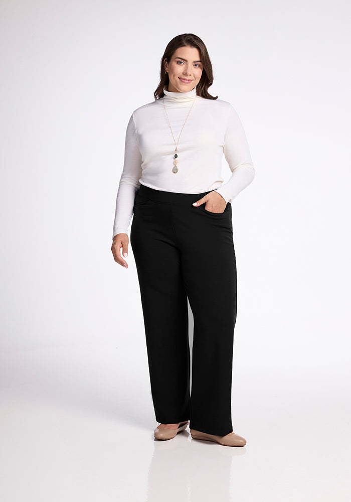 Ellie Wide Leg Pants - Tall – Woolx