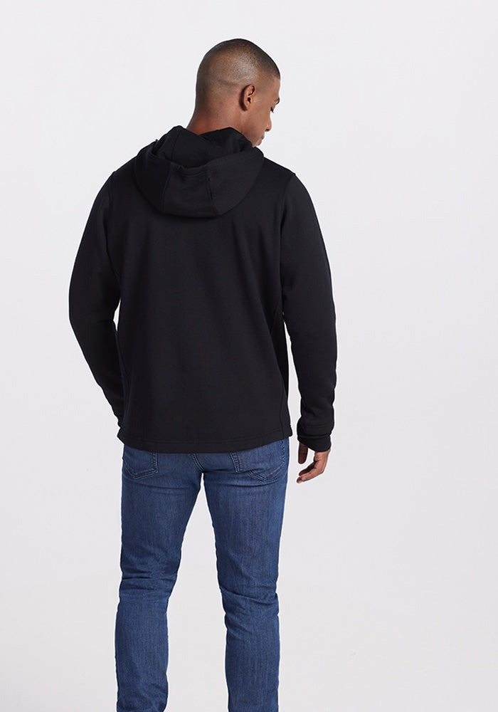 Mens Merino Wool Hoodie -Woolx Grizzly Hooded Sweatshirt-Free Shipping