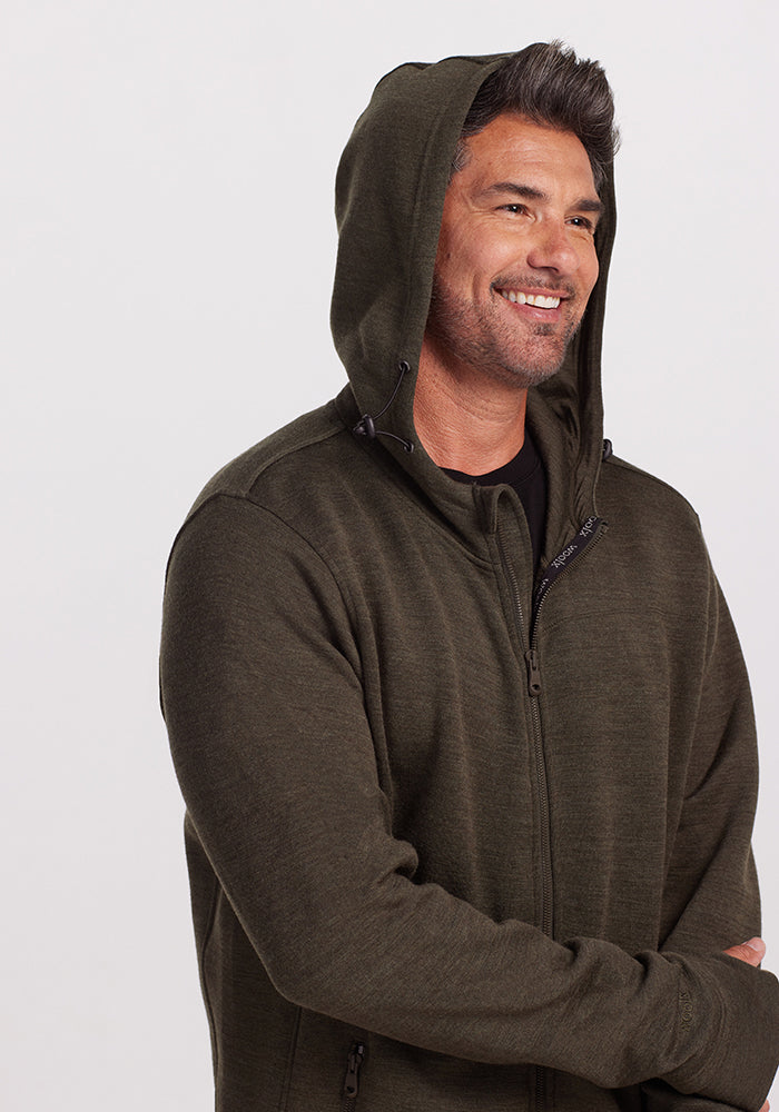 Heavyweight merino wool 2025 hoodie