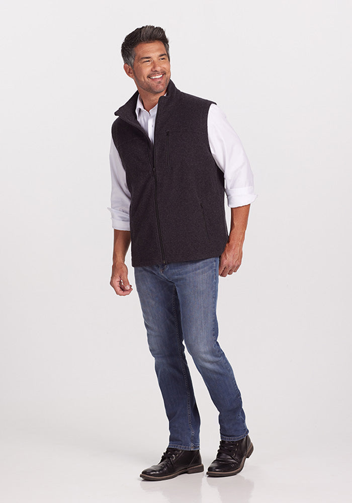 Men's Merino Wool Vest - Heavyweight Outdoors Vest – Woolx