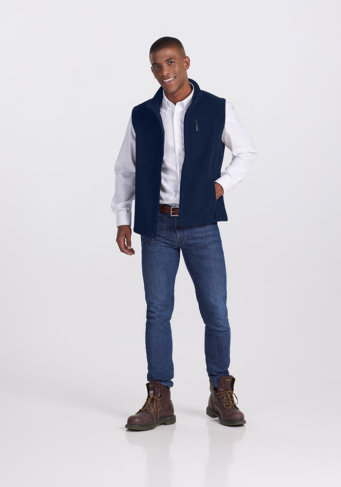dress shirt and vest combinations Traditional Irish Vest and Cloud Blue Grandfather Shirt Combo (Select Size:: Medium)