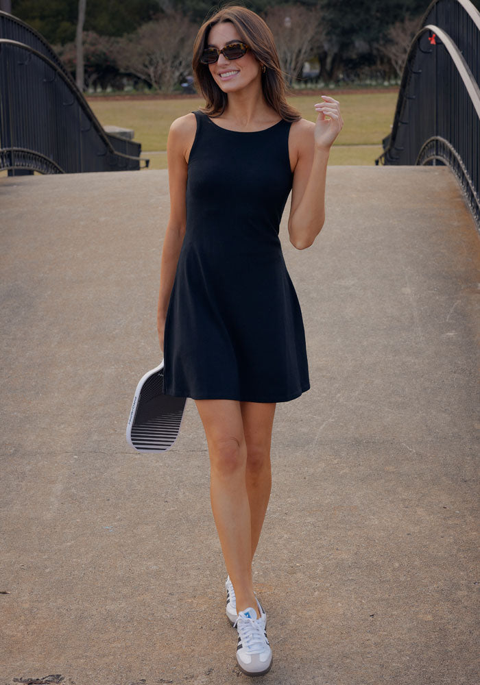 Adrienne Active Dress Black / XSM