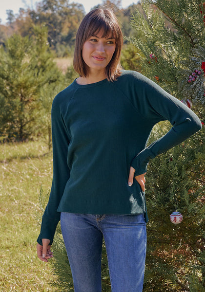Cozy Merino Wool Ribbed Sweater – Ainsley Sweater for Women – Woolx