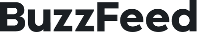 BuzzFeed logo in bold black letters on a light gray background.