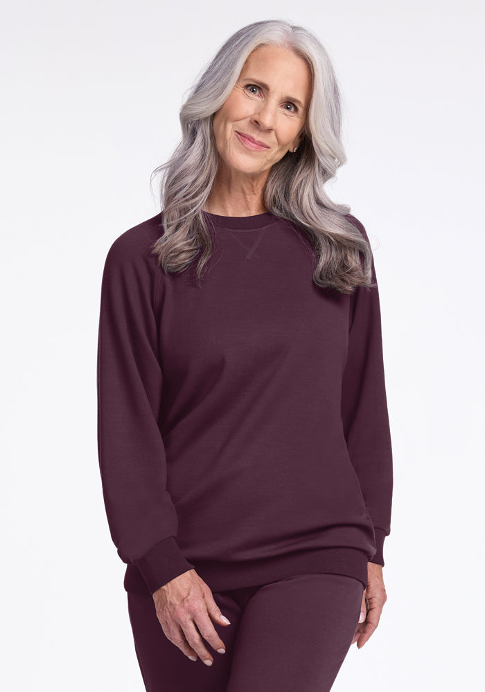 Wool Pullover Sweatshirt Soft Warm Stylish Merino Crewneck Woolx