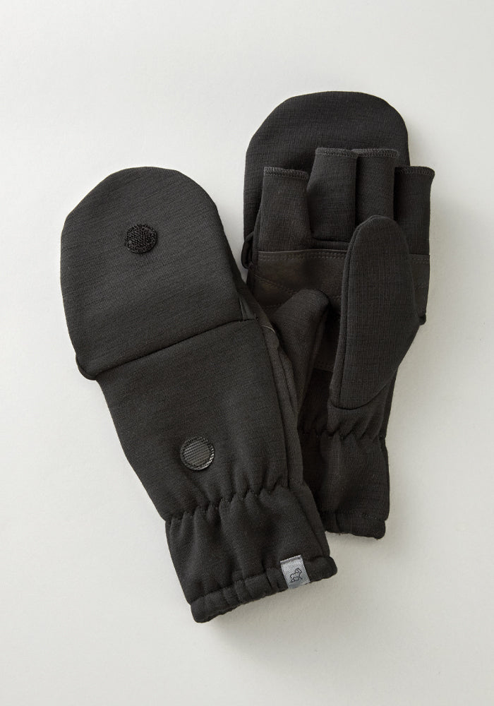 Cameron Glove Mitten - Black – Woolx