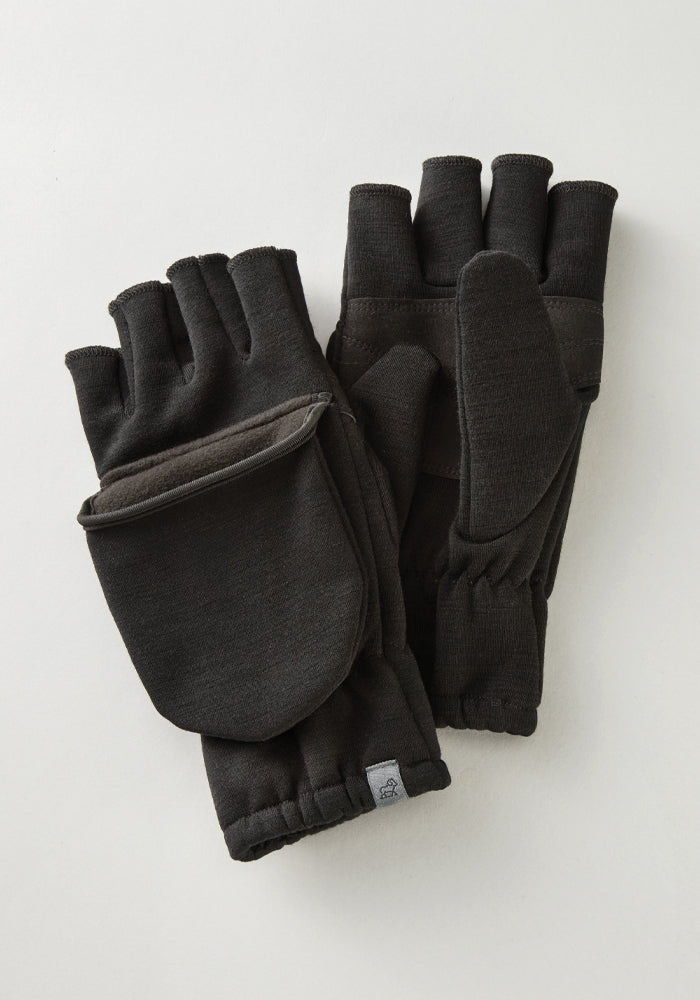 undercover 2WAY Mitten Gloves アンダーカバー Cameron Glove Mitten - Black – Woolx