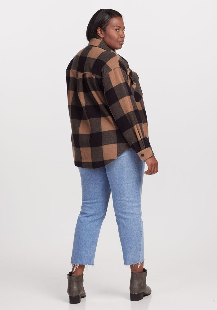 Womens Shacket - Sawyer ShirtJac - Warm Merino Wool Jackets – Woolx