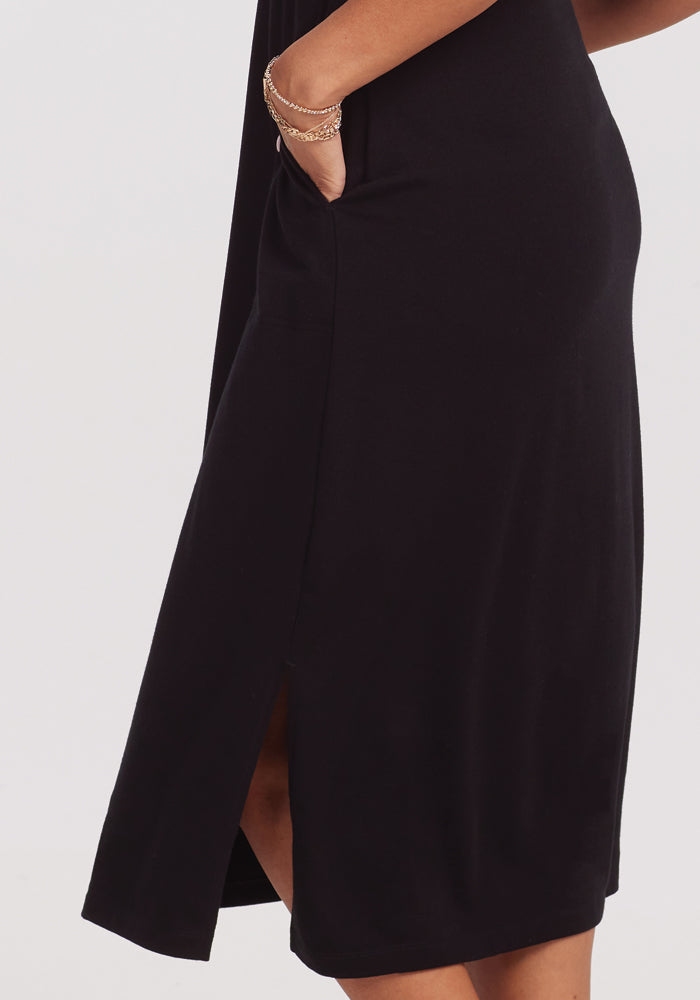 Breathable Merino Wool Long Sleeveless Dress | Breathable & Moisture Wicking | All Season | Woolx Breathable Merino Wool Long Sleeveless Dress | Breathable & Moisture Wicking | All Season | Woolx