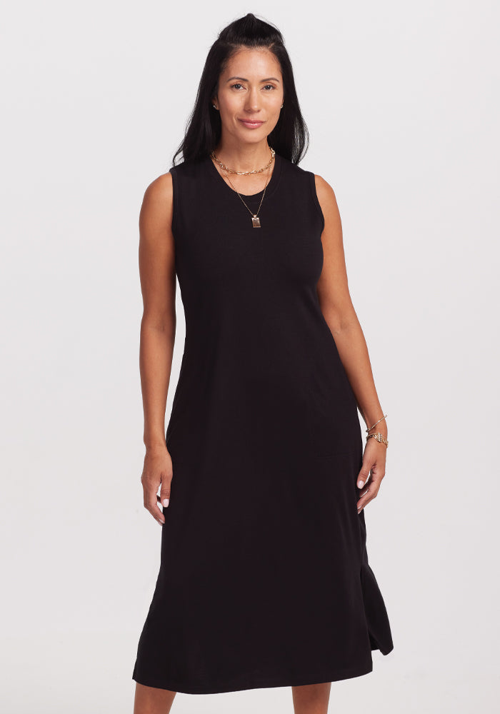 Cassie Dress Black / 1X