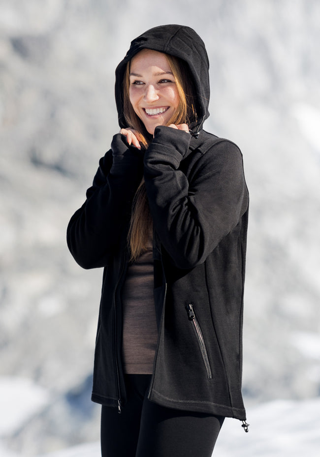 Cubby Hooded Sweatshirt - Black