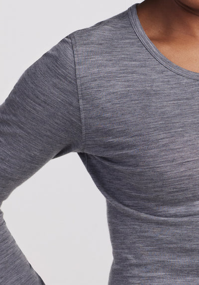 Zoomed image of top detail - Graphite Heather