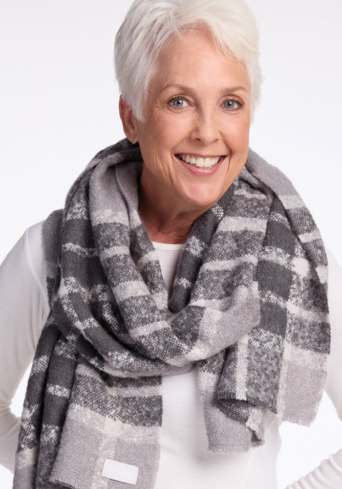 Wool Scarf | Bradie Oversized Soft Winter Scarf – Woolx