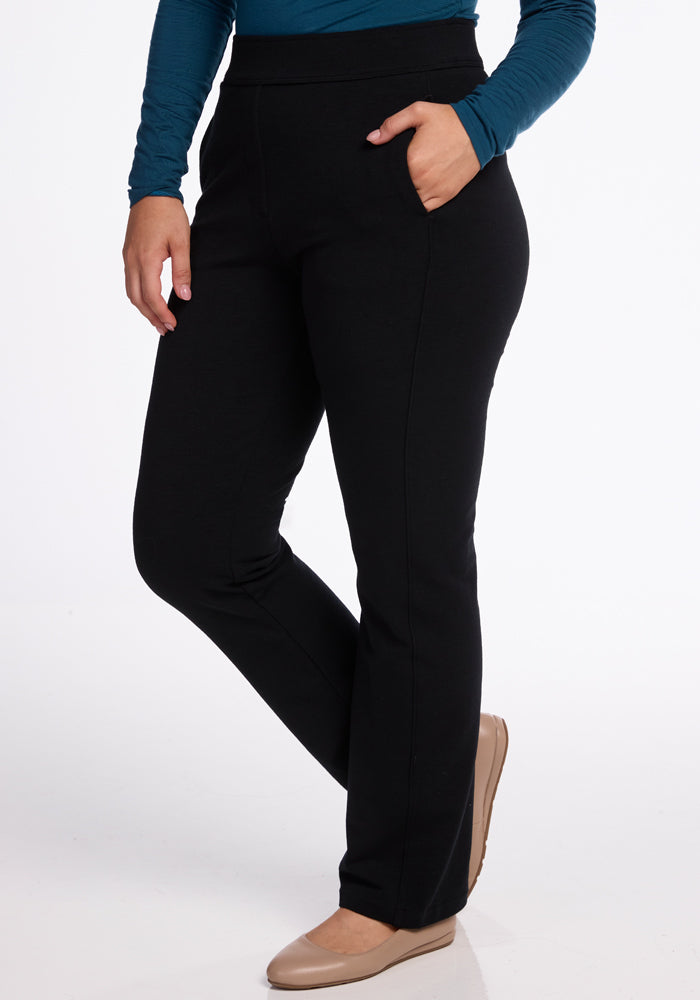 Emerson Petite Merino Wool Pants | Warm, Fitted Pants for Petite