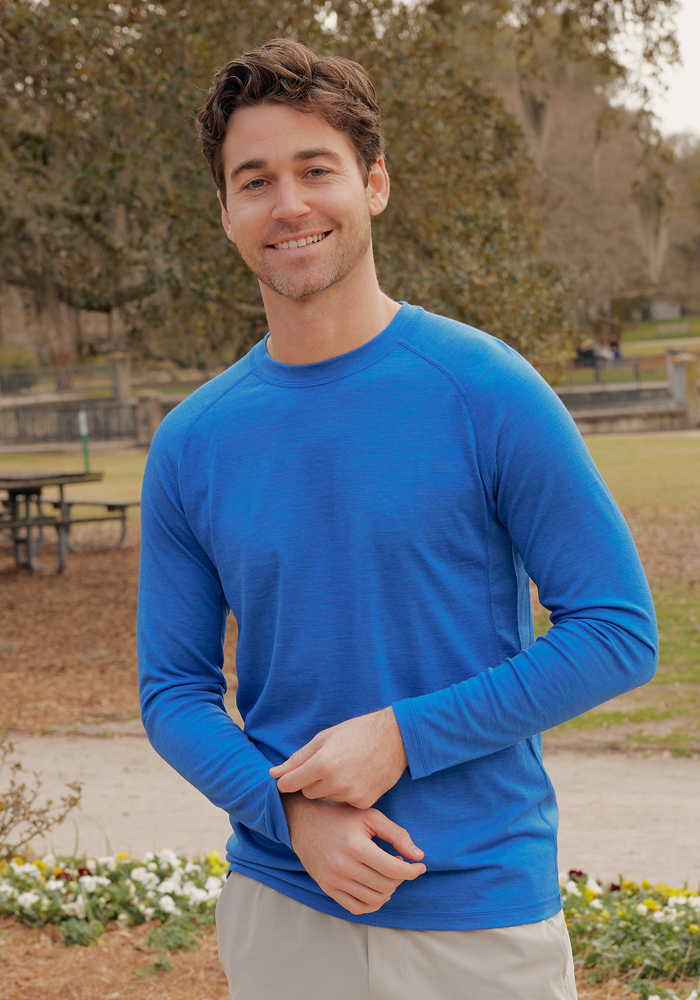 Men's Merino Wool Tee - Lightweight Merino Wool Shirt - Free