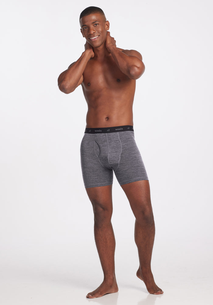 Men's Merino Wool Boxer Briefs - Durable - Lightweight – Woolx