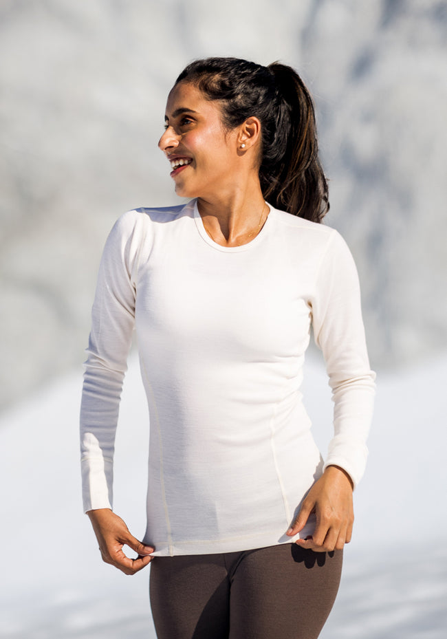 Hannah Long Sleeve Top - Buttercream