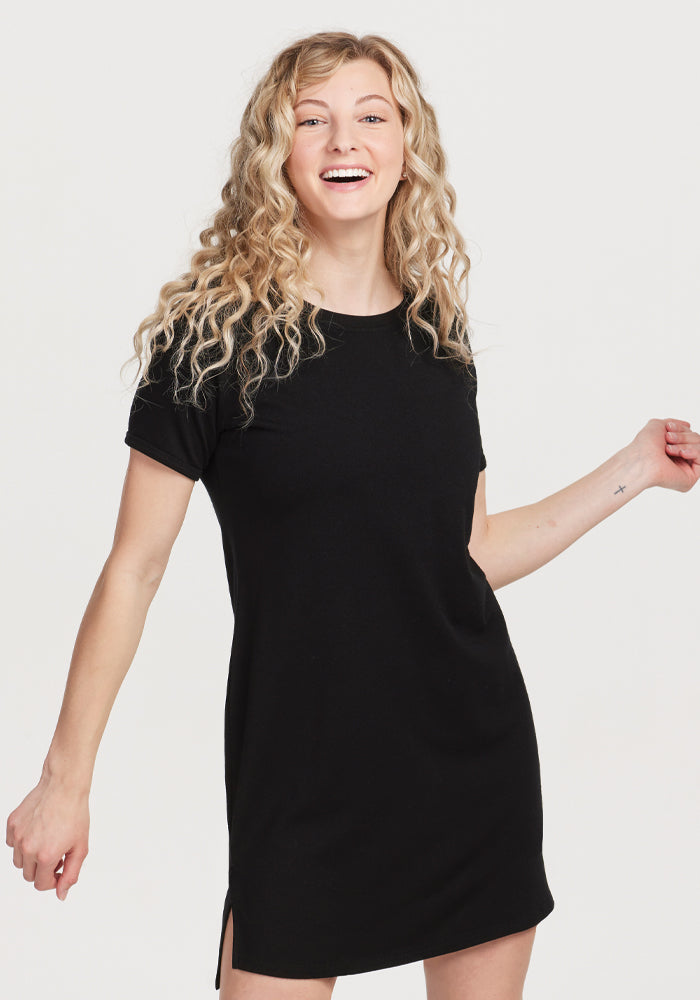 Women's Merino Wool Dress - Lightweight & Breathable Summer Dress