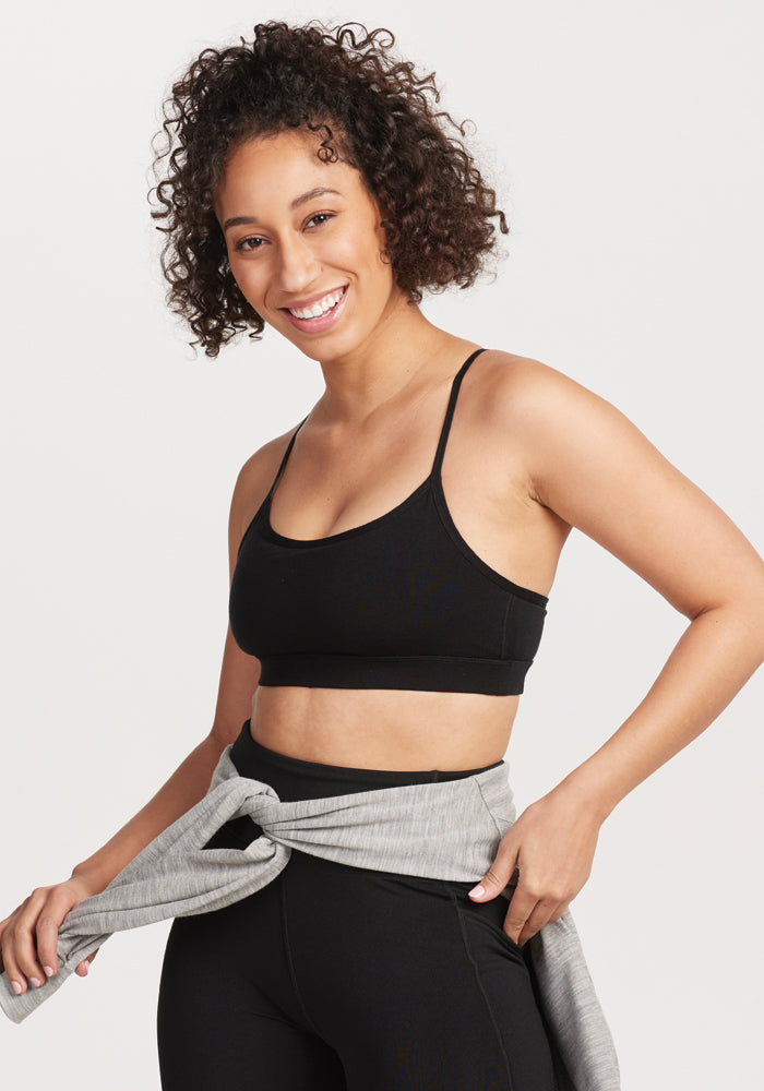 Merino Wool Bralette – Soft, Breathable & Odor-Resistant | Woolx Luna