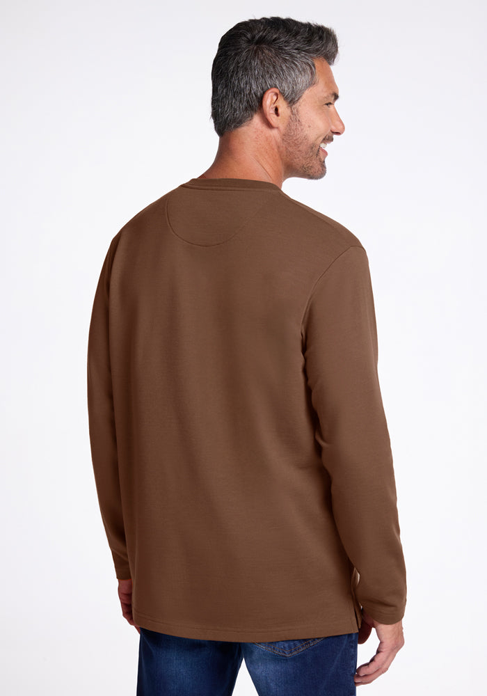 トップス ONC MERINO LONG SLEEVE T-SHIRT BROWN トップス ONC MERINO LONG SLEEVE T-SHIRT BROWN Merino wool long