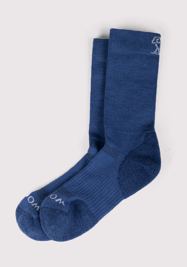 Womens Harbor Crew Sock - Sailor Blue