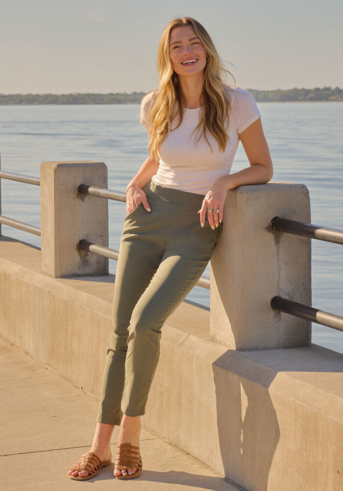 Womens Breathable & Lightweight Travel Pants - Woolx Merino Wool