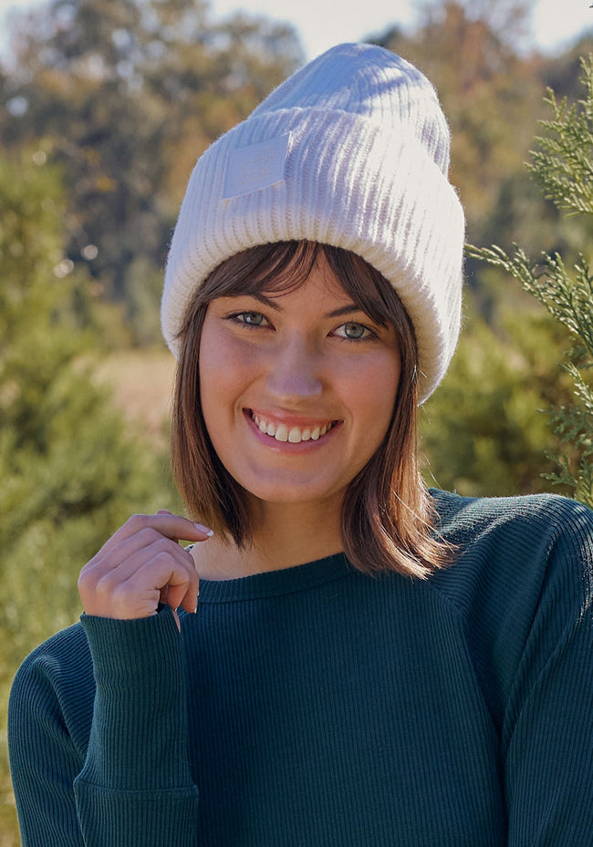 Ria Chunky Beanie - Buttercream