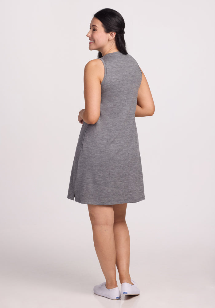 Short Merino Wool Dress for Women – Lightweight, Breathable & Stylish