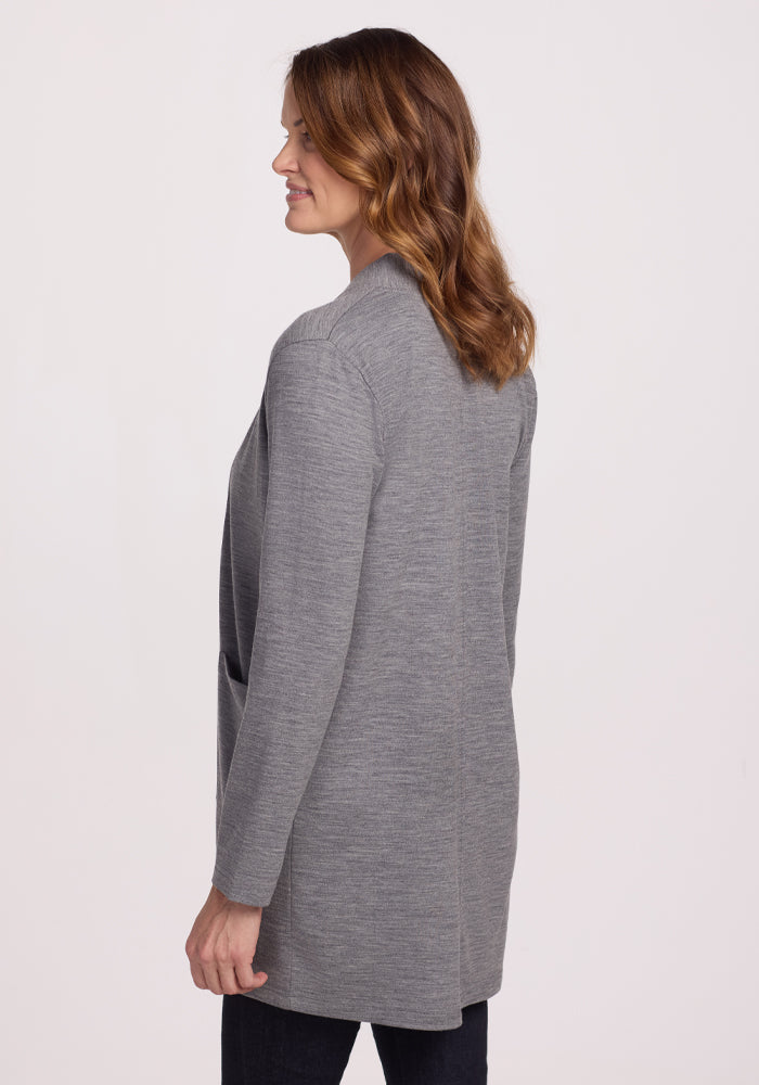 Merino Cardigan Women's | Paisley Lightweight Merino Wool Cardigan