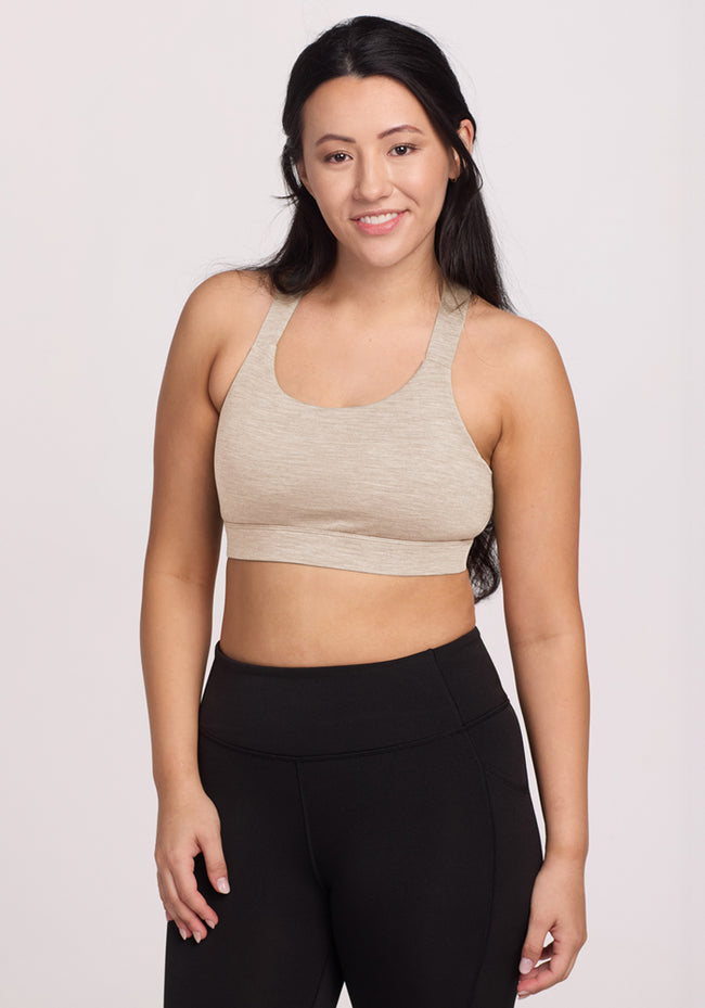 Livi Bra - Cream Heather