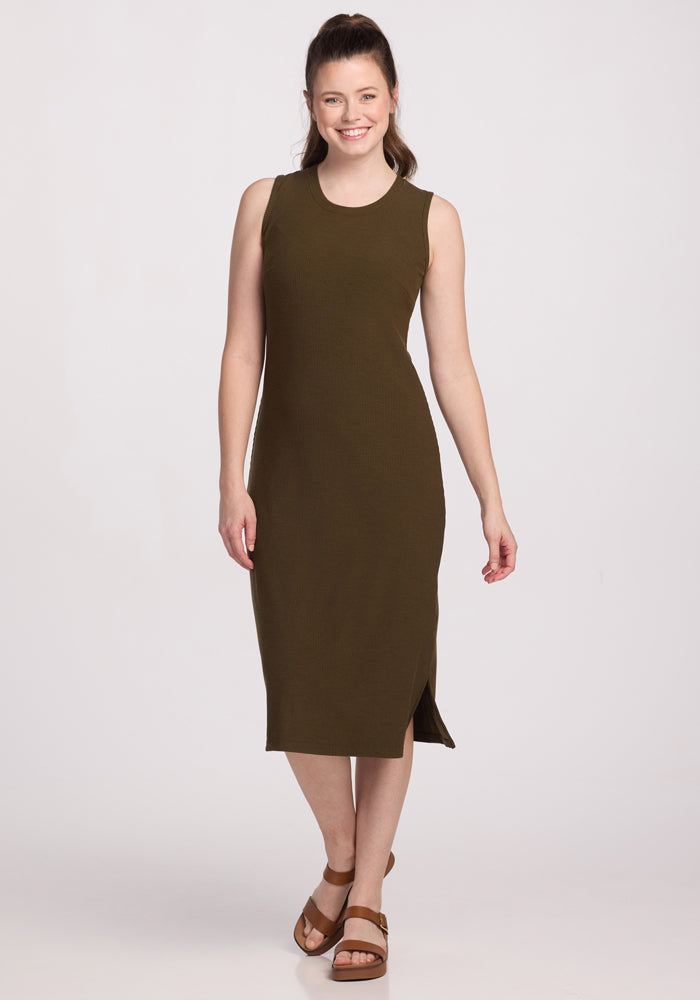 Breathable Wool Dress Lightweight, Moisture-Wicking Travel