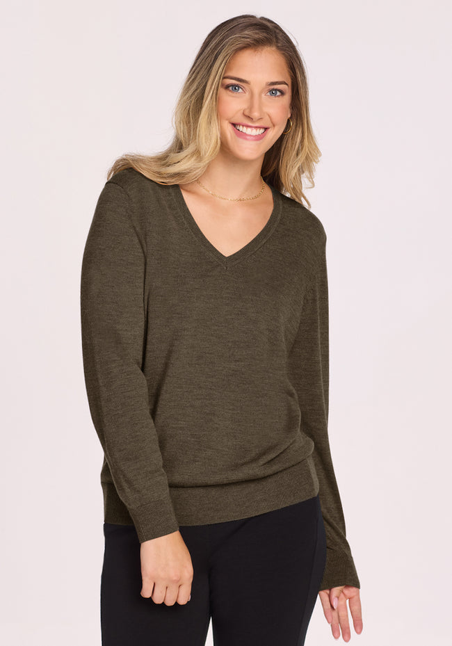 Francesca Sweater - Pine Needle
