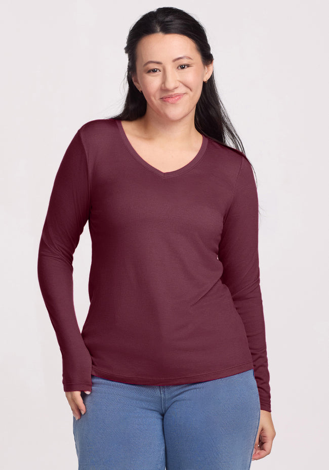 Millie Long Sleeve - Grape Harvest