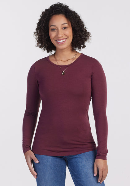 Lightweight Merino Wool Top For Women - Exercise Top - Free