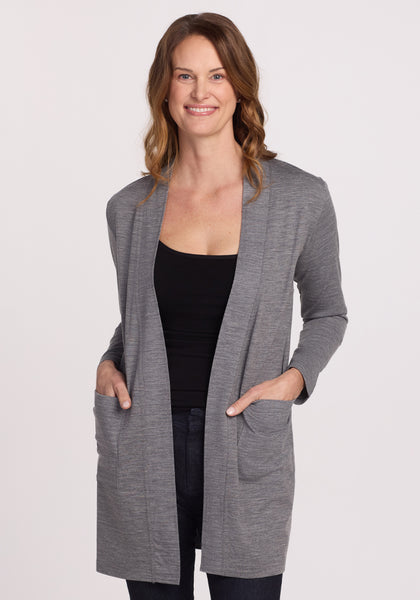 OHGA 3WAY CARDIGAN グレー OHGA 3WAY CARDIGAN グレー | ヤマダウェブコム