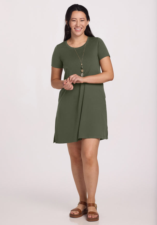Georgie Dress - Green Meadow