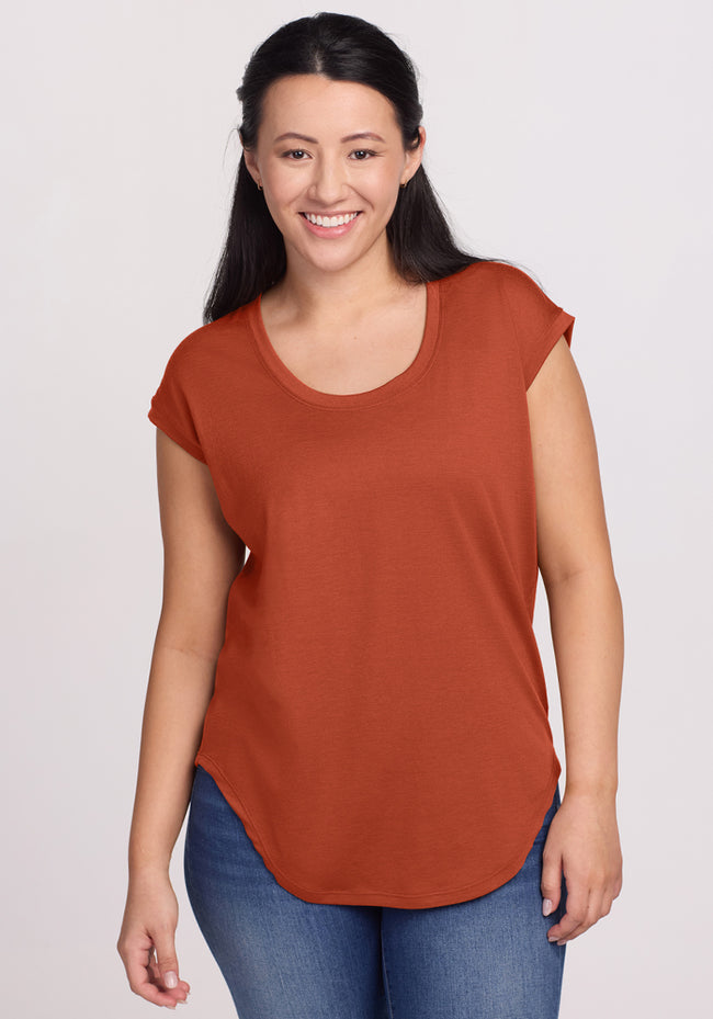 Gabi Tunic Top • Final Sale - Copper Clay