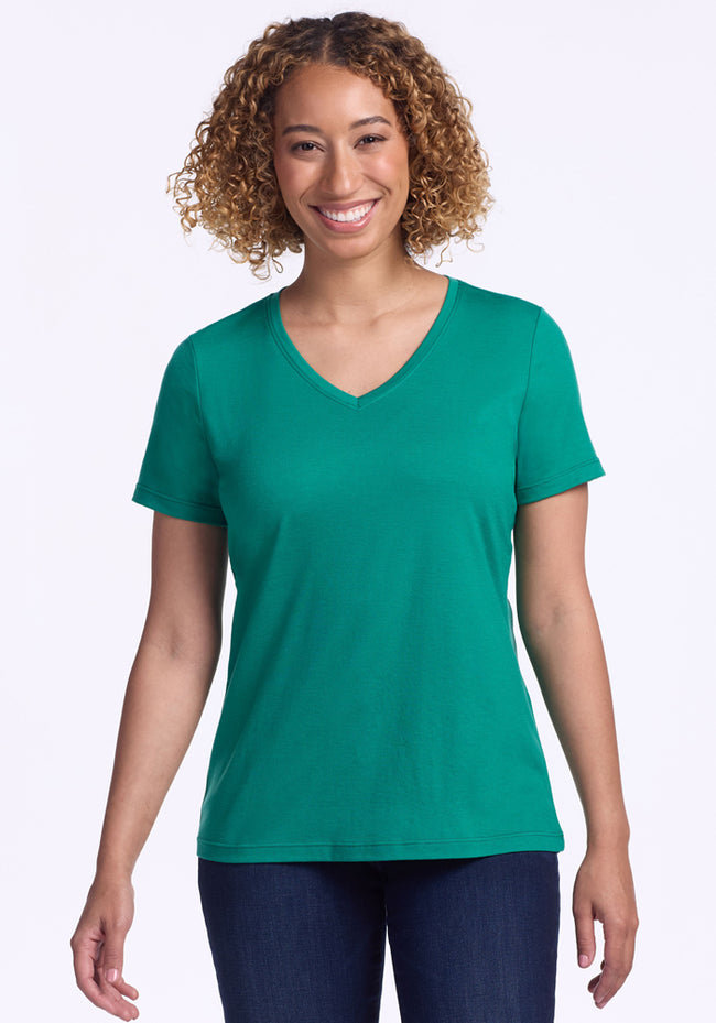 Junie V Neck - Shady Glade