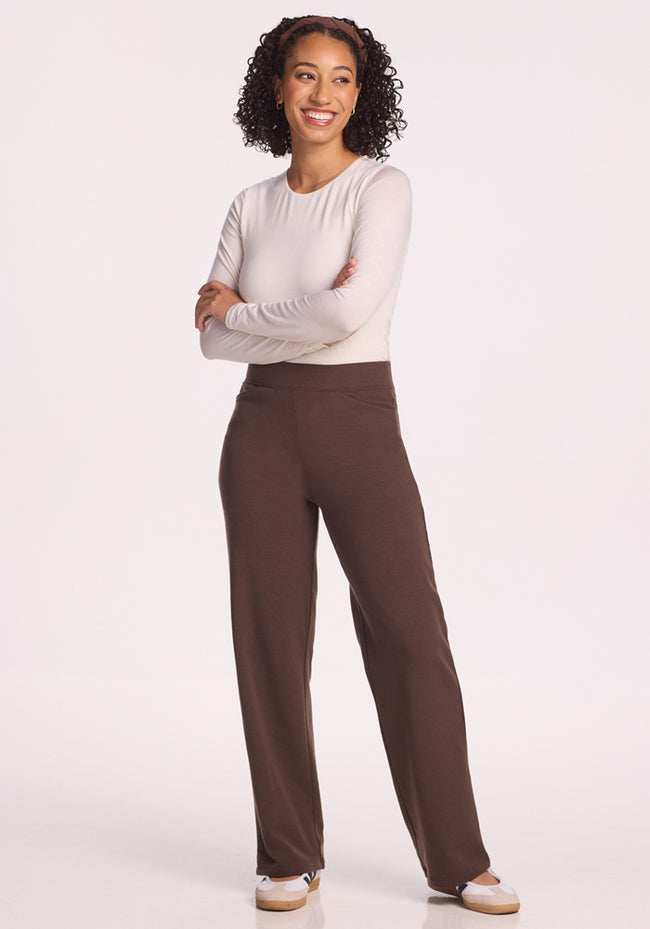 Ellie Wide Leg Pants Petite • Final Sale - Bracken