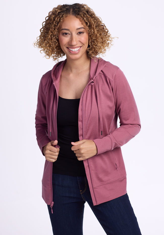 Ryann Hoodie - Powdered Rose