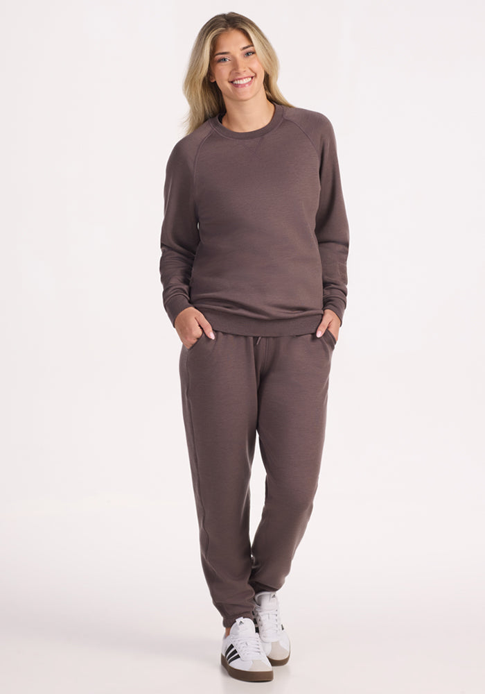 Women's Merino Wool Crew Neck Sweatshirt | The Softest Layer Ever