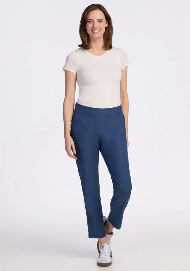 Nicole Petite Ankle Pant - Vintage Indigo